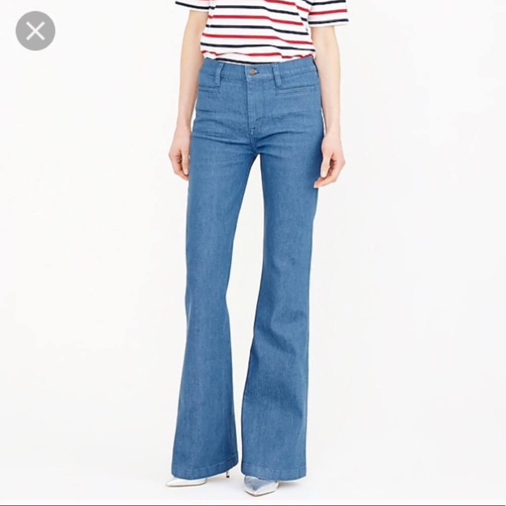 J Crew Ashbury Flare Jeans 👖